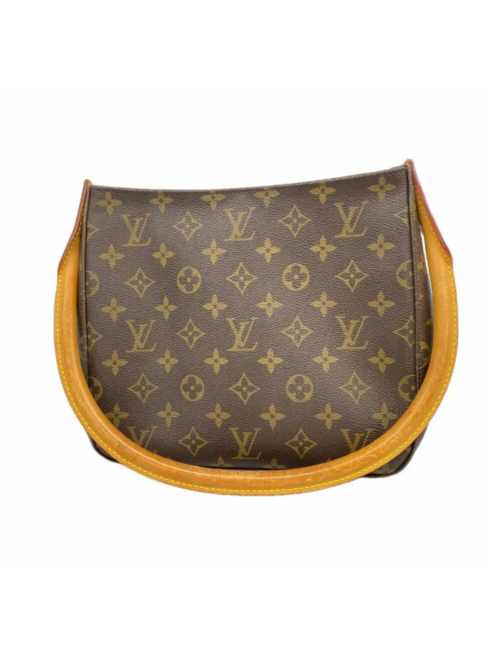 Louis Vuitton Shoulder Bag Monogram Looping MM Brown